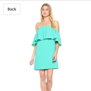 Trina Turk off shoulder dress
